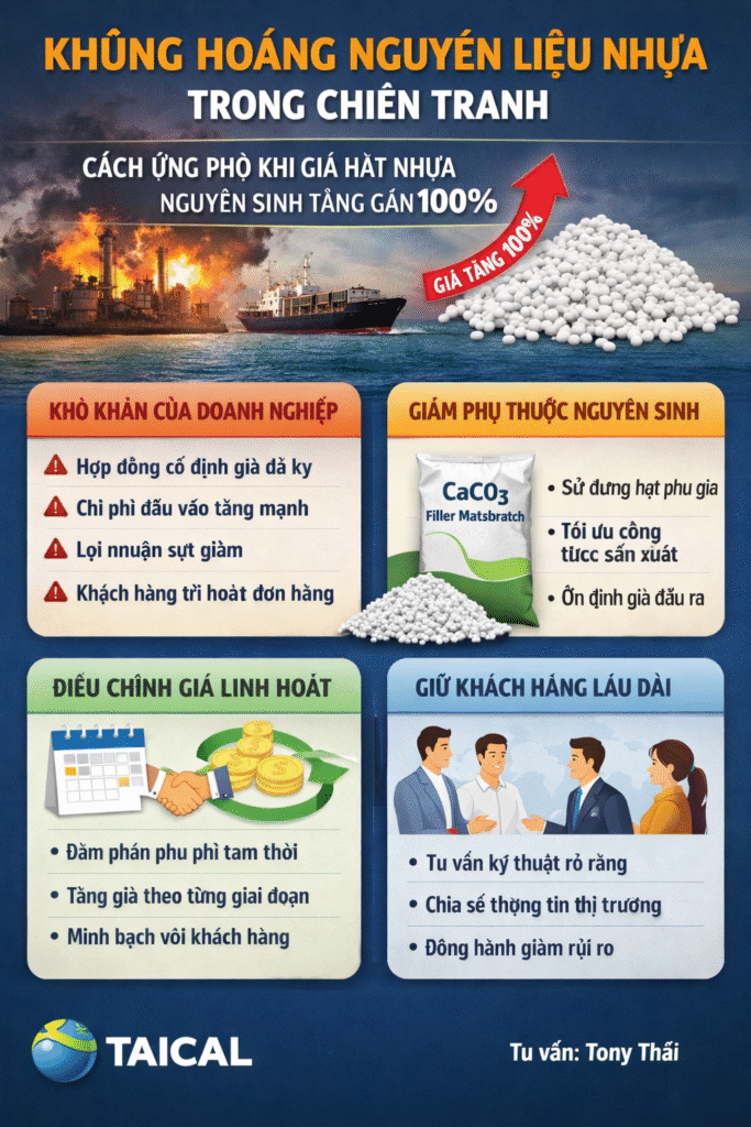 Khủng Hoảng Nguyên Liệu Nhựa Trong Chiến Tranh