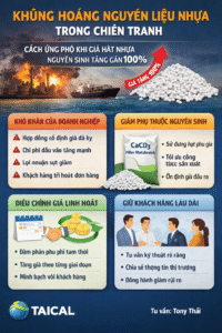 Khủng Hoảng Nguyên Liệu Nhựa Trong Chiến Tranh