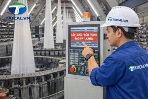sửa lỗi máy dệt kéo sợi bao jumbo taical vn